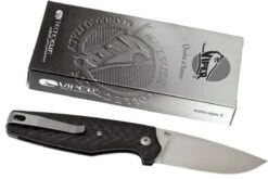 Viper Dan 1 5928FC Carbon N690, Drop-point -Optimal Couteaux Magasin VPV5928FC 09 viper dan 1 vpv5928fc 09