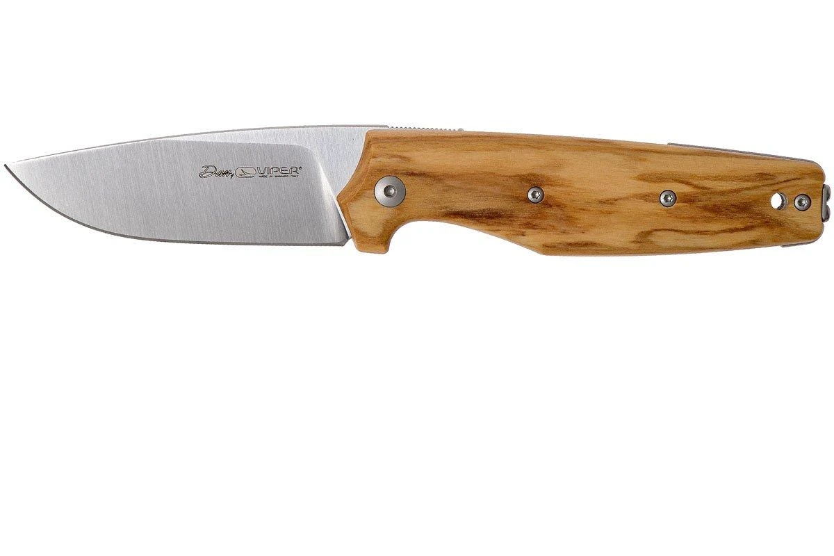 Viper Dan 1 V5928UL Olive N690, Drop-point 1 Viper Dan 1 V5928UL Olive N690, Drop-point