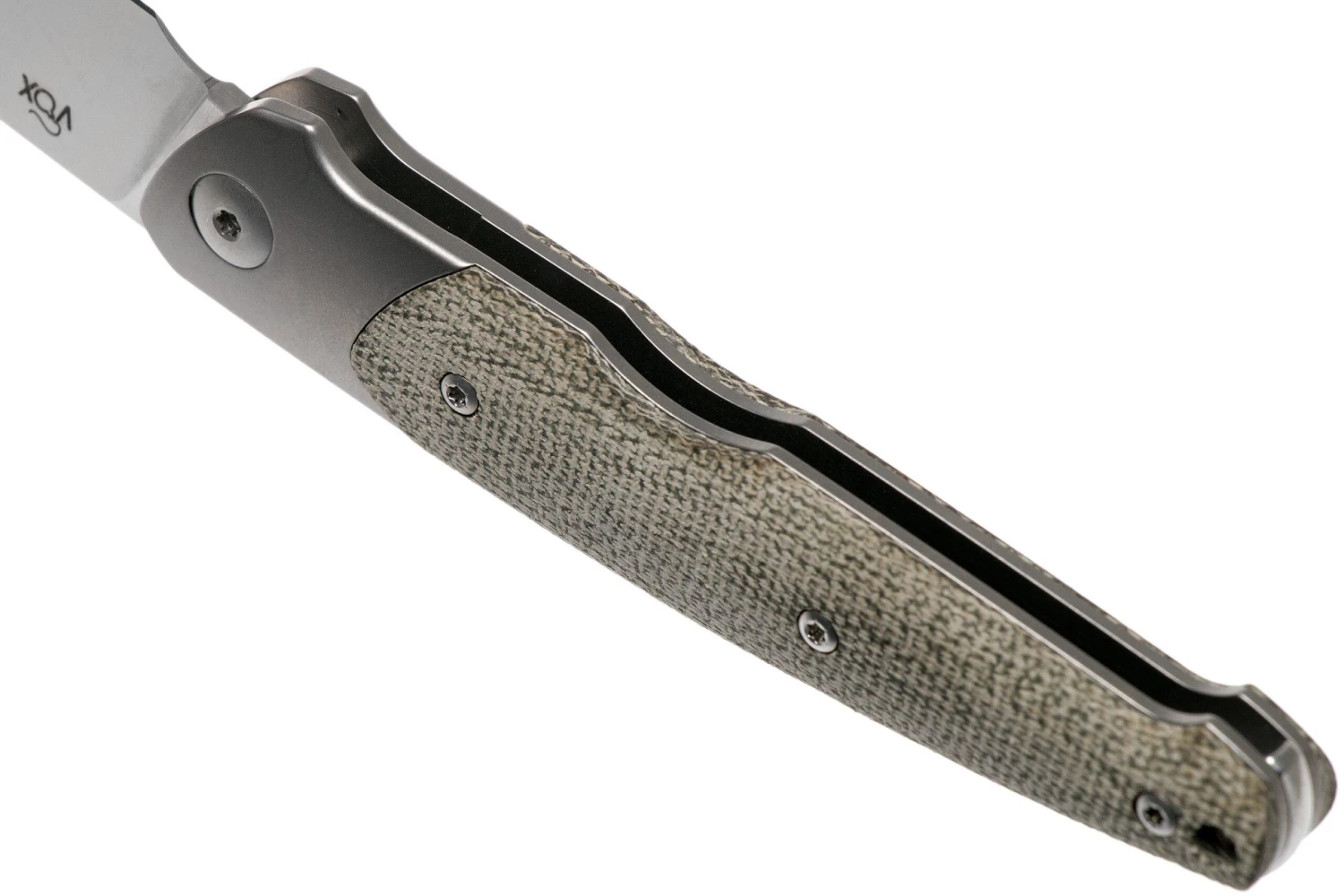 Viper Key V5978CV Bolster Green Canvas Micarta Couteau De Poche, Jesper Voxnaes Design 5 Viper Key V5978CV Bolster Green Canvas Micarta Couteau De Poche, Jesper Voxnaes Design – Image 5