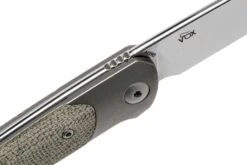 Viper Key V5978CV Bolster Green Canvas Micarta Couteau De Poche, Jesper Voxnaes Design 14 Viper Key V5978CV Bolster Green Canvas Micarta Couteau De Poche, Jesper Voxnaes Design -Optimal Couteaux Magasin VPV5978CV 06 viper