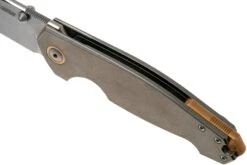 Viper Katla V5982TI Stonewashed, Titanium Couteau De Poche, Jesper Voxnaes Design -Optimal Couteaux Magasin VPV5982TI 07 viper