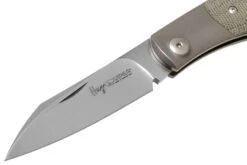 Viper Hug V5992CG Green Canvas Micarta Couteau De Poche, Sacha Thiel Design -Optimal Couteaux Magasin VPV5992CG 03 viper