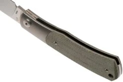 Viper Hug V5992CG Green Canvas Micarta Couteau De Poche, Sacha Thiel Design -Optimal Couteaux Magasin VPV5992CG 05 viper