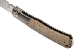 Viper Hug V5992CN Natural Canvas Micarta Couteau De Poche, Sacha Thiel Design -Optimal Couteaux Magasin VPV5992CN 05 viper
