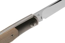 Viper Hug V5992CN Natural Canvas Micarta Couteau De Poche, Sacha Thiel Design -Optimal Couteaux Magasin VPV5992CN 06 viper
