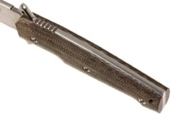 Viper Fate VT 4005 SWCV Stonewashed, Green Micarta, Couteau Fixe -Optimal Couteaux Magasin VPVT4005SWCV 07 viper fate vt vpvt4005swcv 07