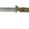 Viper Fearless VT4018CG Sleipner Stonewashed, Green Canvas Micarta, Couteau Fixe, Rumici Design