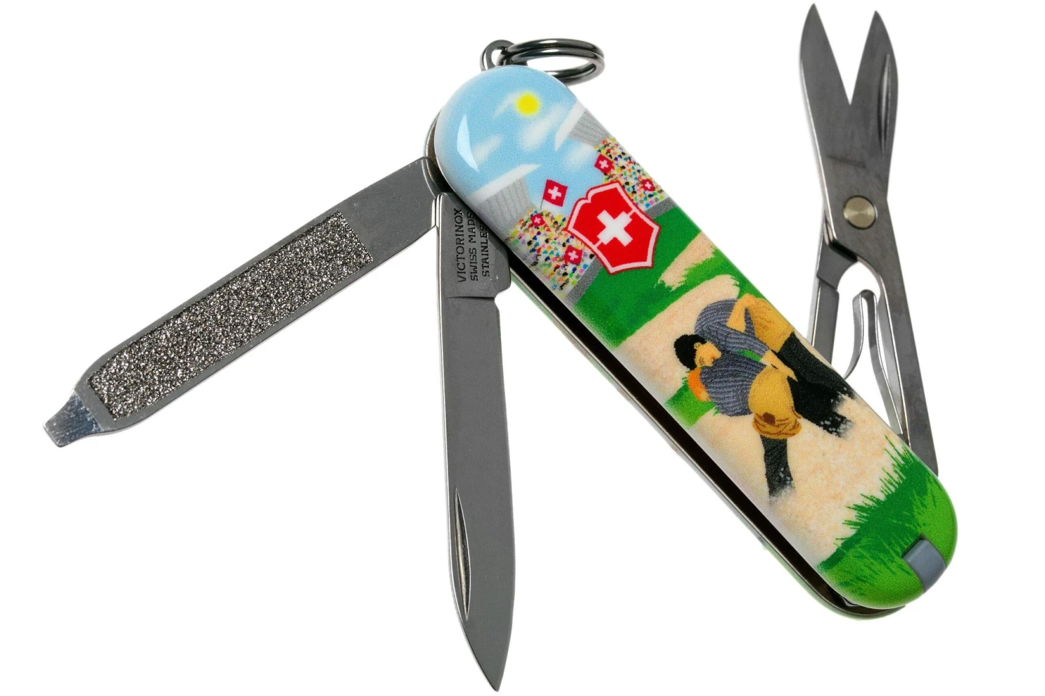 Victorinox Classic SD Swiss Wrestling Limited Edtion 2020 0-6223-L2009 Couteau Suisse 1 Victorinox Classic SD Swiss Wrestling Limited Edtion 2020 0-6223-L2009 Couteau Suisse
