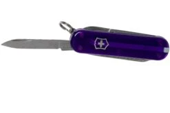Victorinox Classic SD Translucent Colors, Persian Indigo 0.6223.T29G Couteau Suisse -Optimal Couteaux Magasin VT0 6223 T29G 03 victorinox