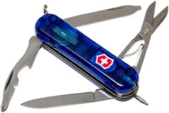 Victorinox Midnite Manager Bleu Transparent 0.6366.T2 Couteau Suisse