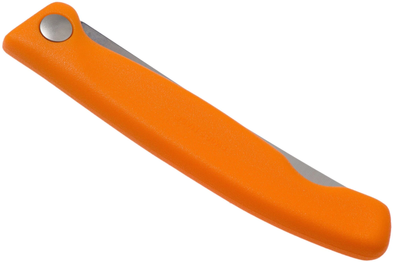 Victorinox SwissClassic 6.7836.F9B Couteau à Légumes Pliant Dentelé, Orange 4 Victorinox SwissClassic 6.7836.F9B Couteau à Légumes Pliant Dentelé, Orange – Image 4