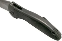 WE Knife Mini Synergy 2011DCF-A Shredded Carbonfiber Couteau De Poche, Jim O'Young Design -Optimal Couteaux Magasin WK2011CF A 07 we knife