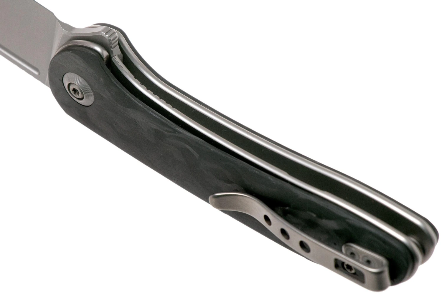 WE Knife Saakshi WE20020C-1 Stonewashed, Carbonfiber Couteau De Poche 5 WE Knife Saakshi WE20020C-1 Stonewashed, Carbonfiber Couteau De Poche – Image 5