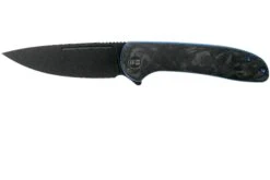 WE Knife Saakshi WE20020C-2 Black Stonewashed, Carbonfiber Couteau De Poche