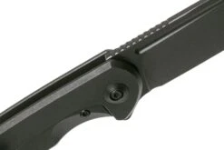 WE Knife Beacon WE20061B-3 Blackwashed, Black Titanium Couteau De Poche -Optimal Couteaux Magasin WKWE20061B 3 06 we knife