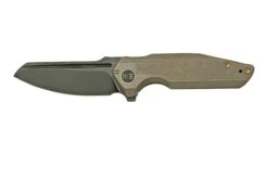 WE Knife Starhawk 21017-2 Bronze Titanium, Couteau De Poche