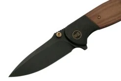 WE Knife Nitro Mini WE22015-4, Black Titanium, Brown Micarta Inlay, CPM 20CV Couteau De Poche -Optimal Couteaux Magasin WKWE22015 4 03 weknive