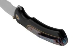 WE Knife Ziffius, WE22024D-2 Limited Edition, Integral Flamed Titanium Spacer, CPM 20CV Couteau De Poche -Optimal Couteaux Magasin WKWE22024D 2 04 weknife