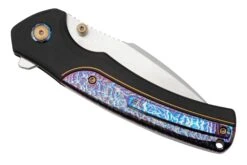 WE Knife Ziffius, WE22024D-2 Limited Edition, Integral Flamed Titanium Spacer, CPM 20CV Couteau De Poche -Optimal Couteaux Magasin WKWE22024D 2 07 weknife