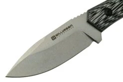 Willumsen Paragon DL22TGR Grey Black G10, AUS-8, Couteau Fixe -Optimal Couteaux Magasin WNDL22TGR 03 willumsen