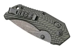 Willumsen Red E, RE21AOD Acid Green & Black, Couteau De Poche -Optimal Couteaux Magasin WNRE21AOD 04 willumsen