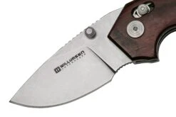 Willumsen Red E, RE21SRW Stonewashed, Rosewood Couteau De Poche -Optimal Couteaux Magasin WNRE21SRW 03 willumsen