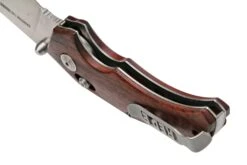Willumsen Red E, RE21SRW Stonewashed, Rosewood Couteau De Poche -Optimal Couteaux Magasin WNRE21SRW 05 willumsen