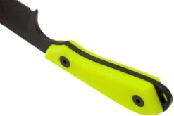 White River Knives M1 Backpacker Pro Yellow G10, Black Ionbond Couteau Fixe, étui Kydex -Optimal Couteaux Magasin WRBP PRO CBI THV 04 white river knives