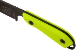 White River Knives M1 Backpacker Pro Yellow G10, Black Ionbond Couteau Fixe, étui Kydex -Optimal Couteaux Magasin WRBP PRO CBI THV 05 white river knives