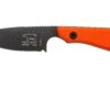 White River Knives M1 Backpacker Pro Orange G10, Black Ionbond Couteau Fixe, étui Kydex