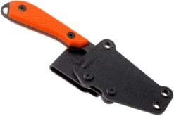 White River Knives M1 Backpacker Pro Orange G10, Black Ionbond Couteau Fixe, étui Kydex -Optimal Couteaux Magasin WRBP PRO CBI TOR 06 white river knives