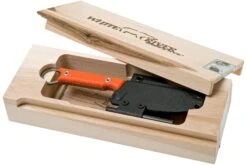 White River Knives FC3.5 Pro Firecraft Couteau De Survie Orange G10, étui Kydex Avec Pierre à Feu -Optimal Couteaux Magasin WRFC35 PRO TOR 09 white river knives