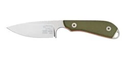 White River M1 Backpacker Pro WRM1-TGO Green/Orange G10, étui Kydex, Couteau De Cou