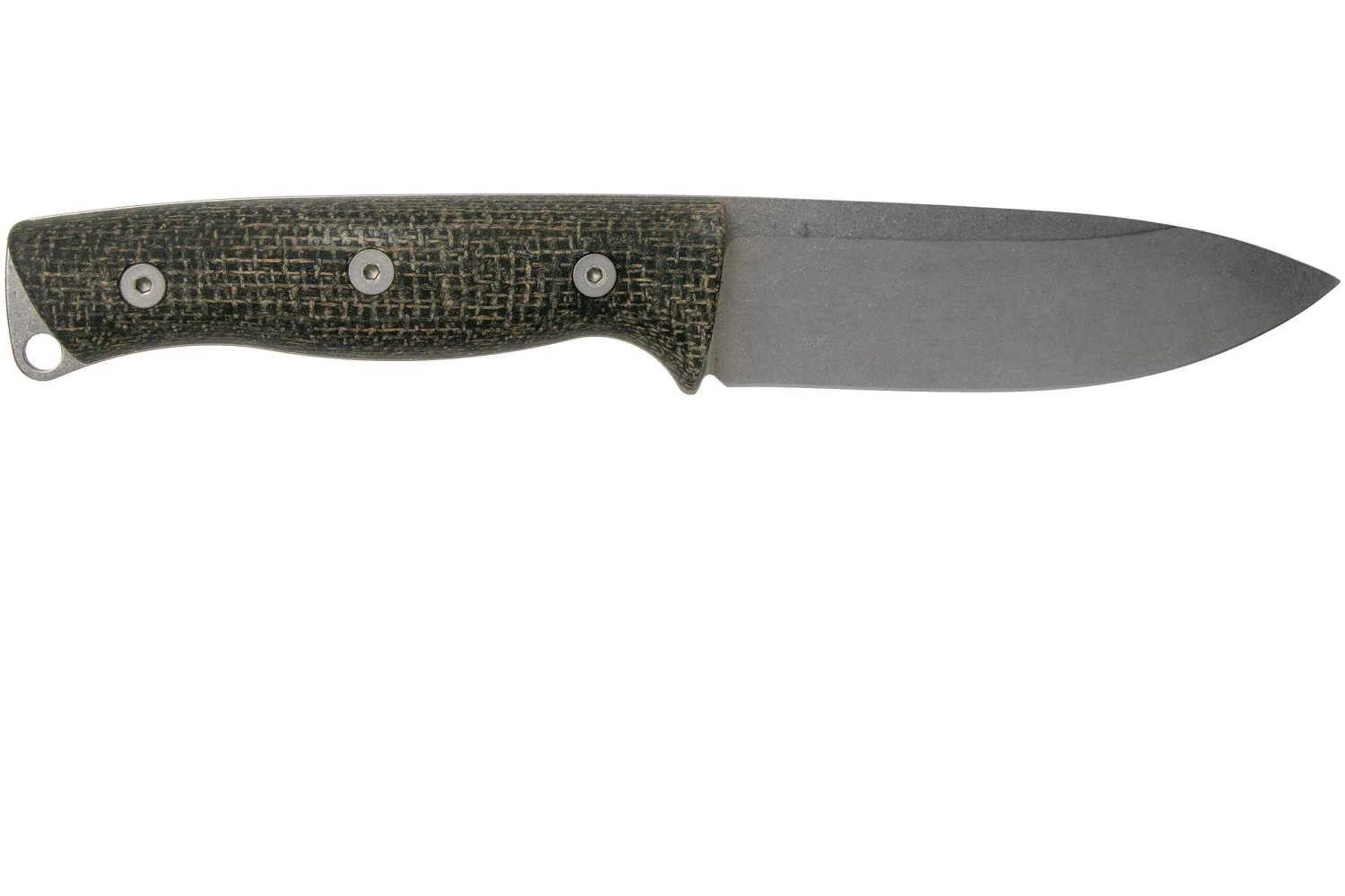 White River Knives Ursus 45 Black Burlap Micarta Couteau De Bushcraft 2 White River Knives Ursus 45 Black Burlap Micarta Couteau De Bushcraft – Image 2