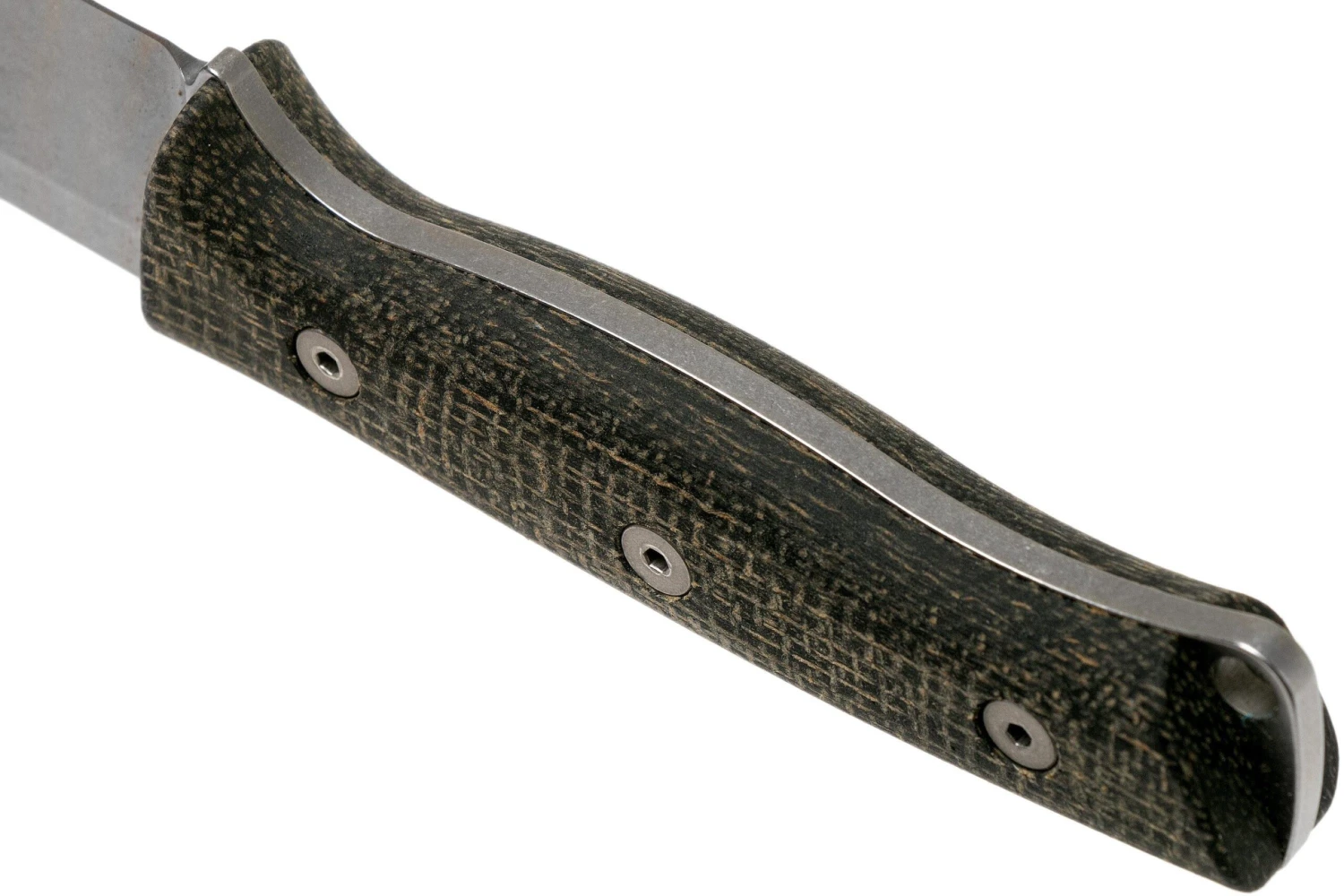 White River Knives Ursus 45 Black Burlap Micarta Couteau De Bushcraft 4 White River Knives Ursus 45 Black Burlap Micarta Couteau De Bushcraft – Image 4