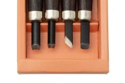 Yoshiharu H-4 Couteaux à Bois Japonais, Set De 4 -Optimal Couteaux Magasin YSH 002 03 yoshiharu