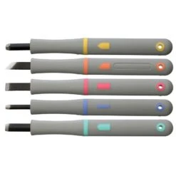 Yoshiharu MRG-5 Maruichi Set De Couteaux à Bois Japonais, Set De 5